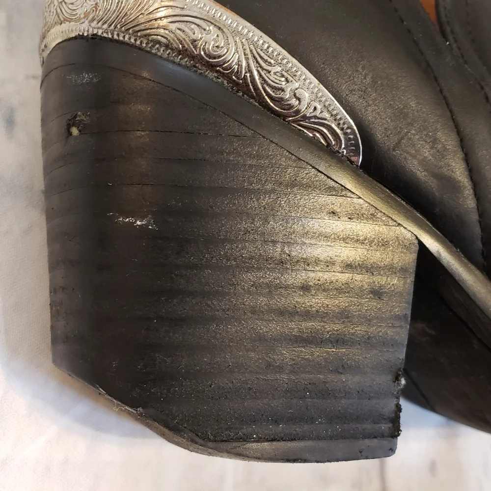 Jeffrey Campbell Black Cromwell Booties size 7 - Picture 6 of 15